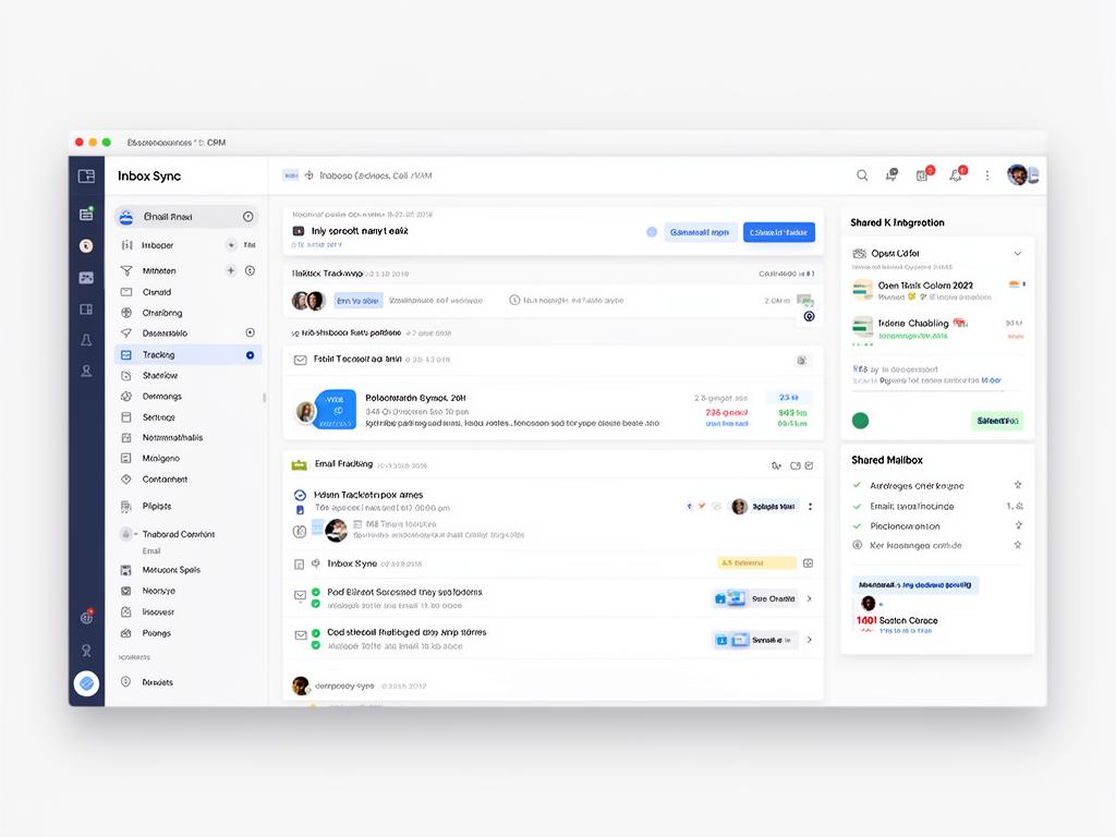 이메일 양방향 동기화 및 추적