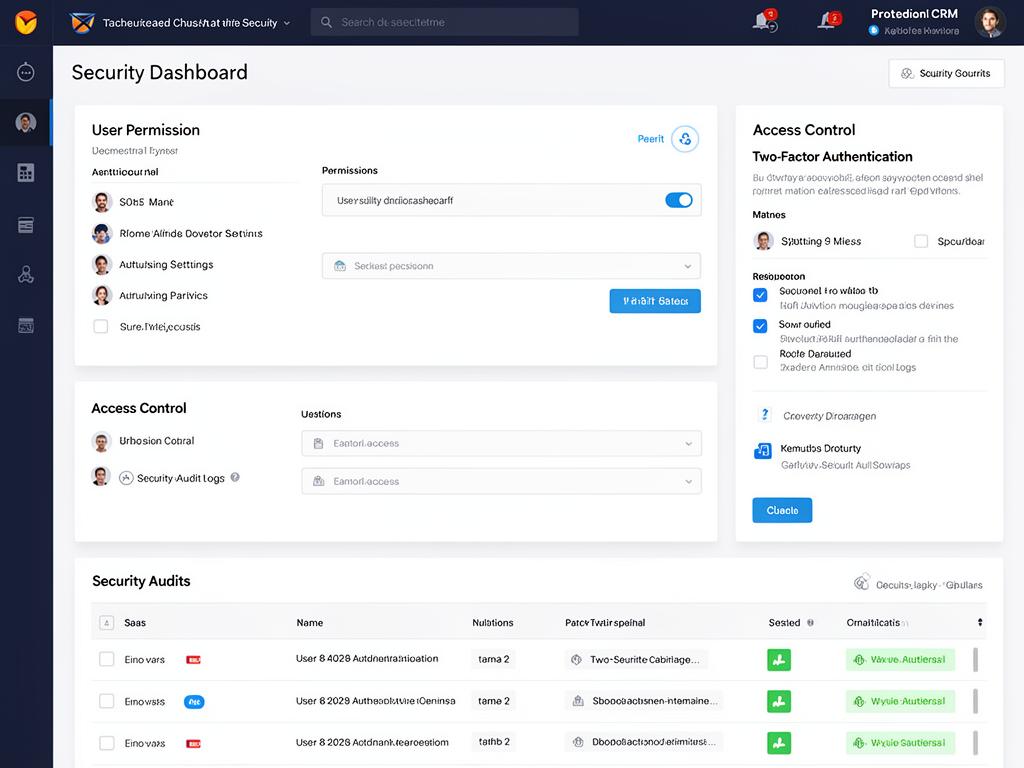 전사적 보안 및 권한 설정